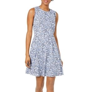 Maison Jules Floral Fit & Flare Dress Size 6